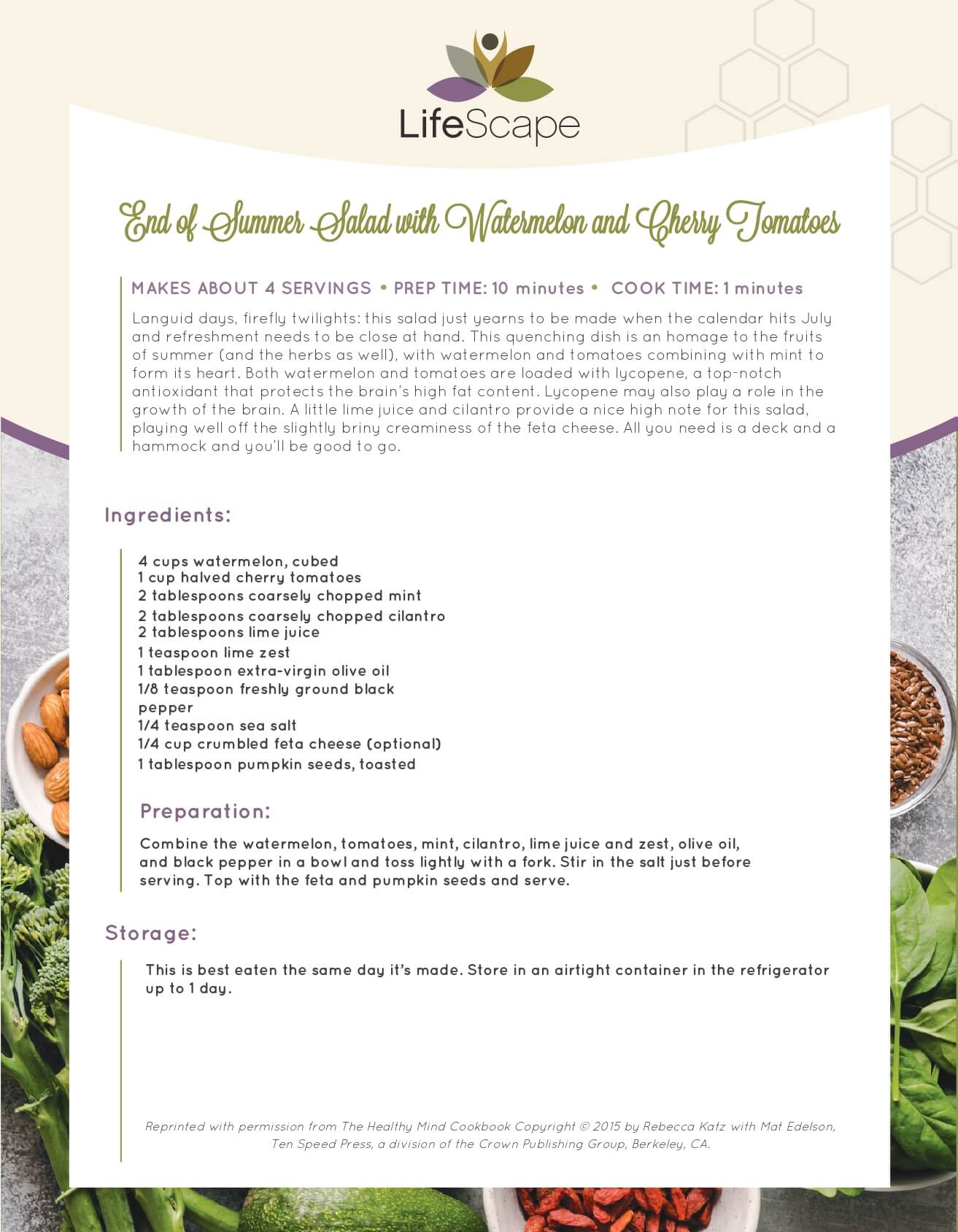 End of Summer Salad with Watermelon and Cherry Tomatoes _page-0001