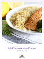 High Protein Athlete Meal Plan Cover