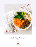 high fiber meal plan