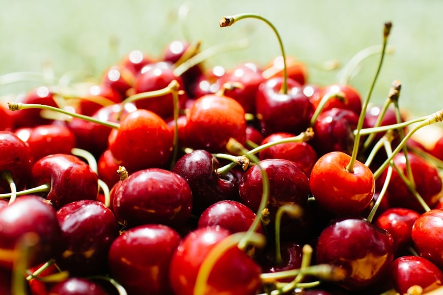 cherry almond quinoa salad