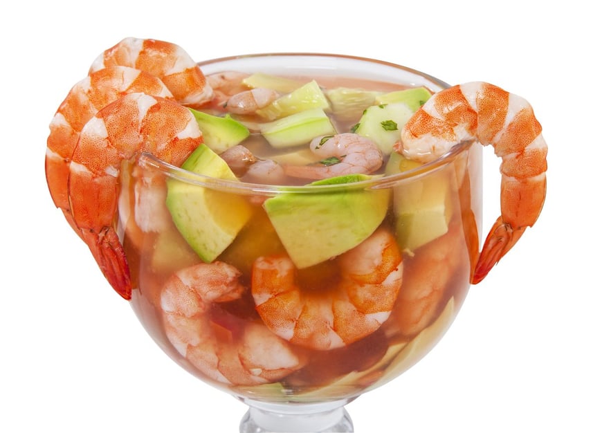 shrimp cocktail with a mexican twist
