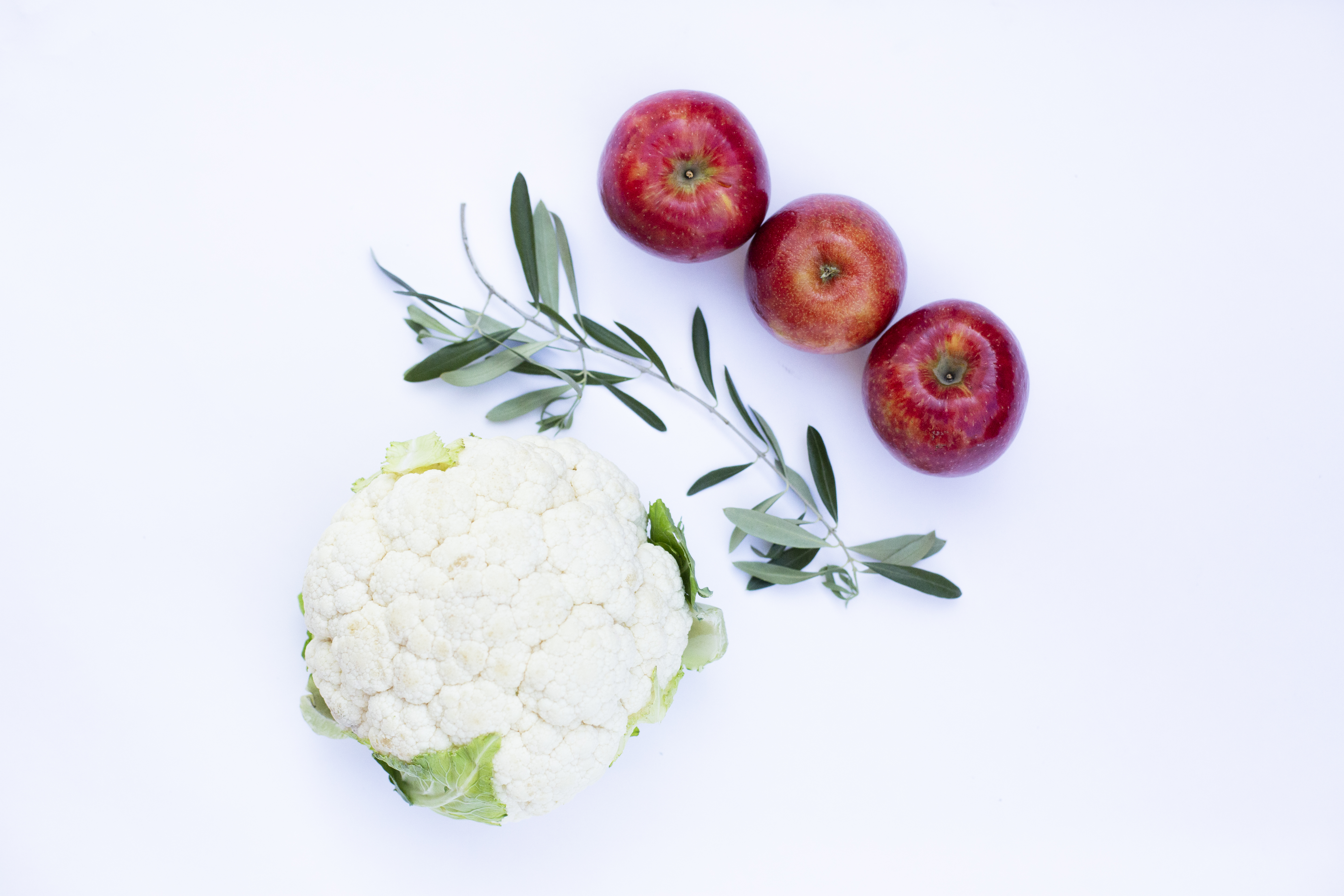 Hot Apple Cinnamon Cauliflower Bowl