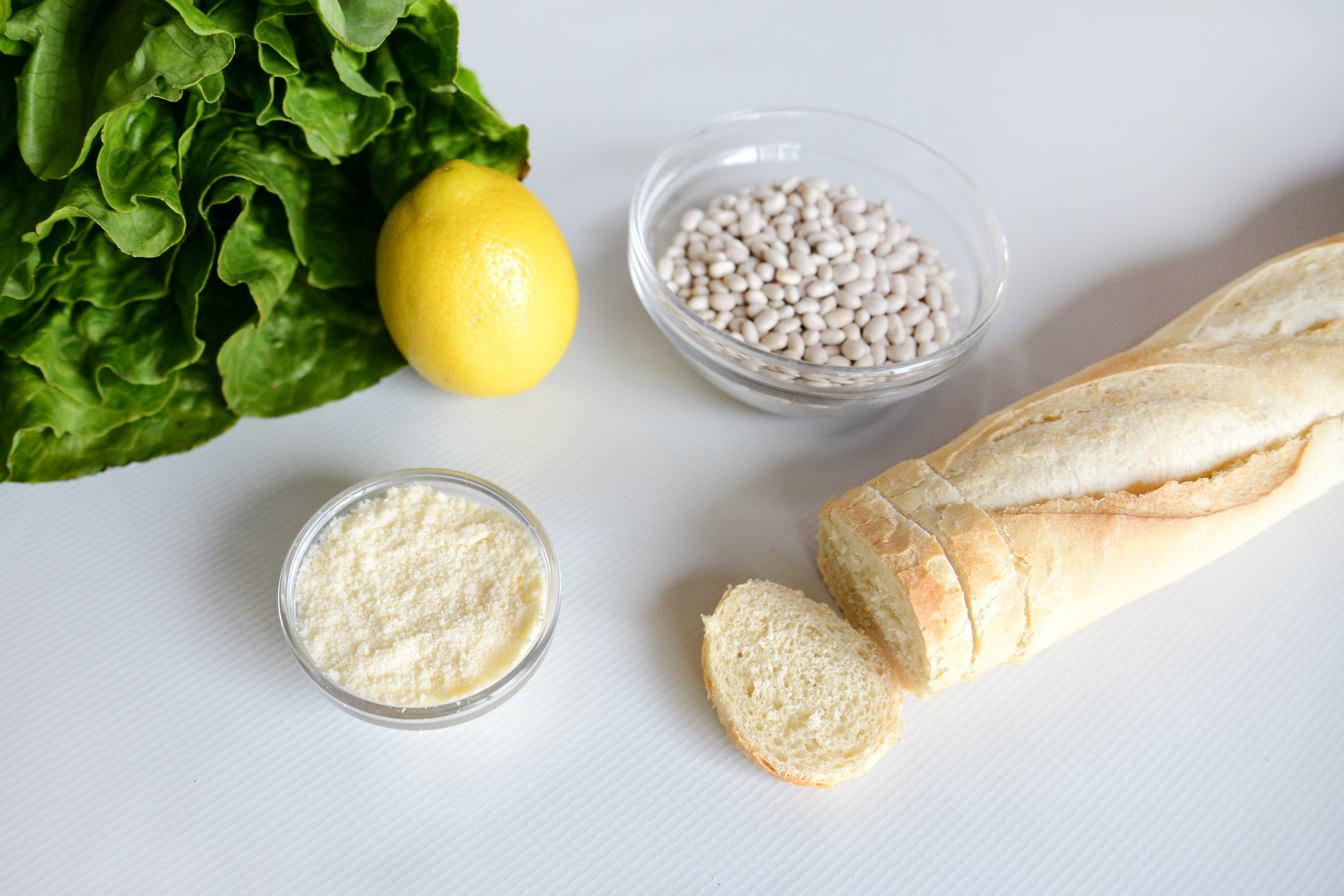 White Bean Caesar Salad